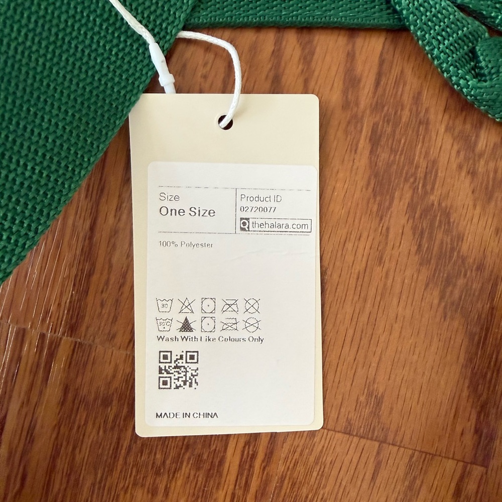 HALARA Pickleball Cream and Green Tote Bag NWT - Picture 9 of 10